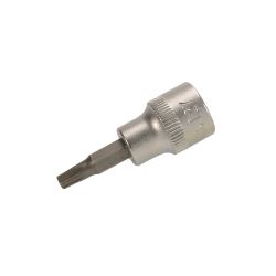 Bit-Einsatz | Antrieb Innenvierkant 10 mm (3/8") | T-Profil (für Torx) mit Bohrung T27