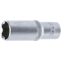 Steckschlüssel-Einsatz Super Lock, tief | Antrieb Innenvierkant 10 mm (3/8