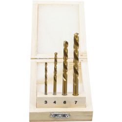 Drill Set | HSS | left cutting | 4 pcs.