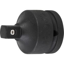 Adaptador de llave de vaso de impacto | cuadrado interior 20 mm (3/4") - cuadrado exterior 12,5 mm (1/2")