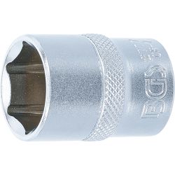 Llave de vaso hexagonal | entrada 12,5 mm (1/2