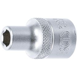 Steckschlüssel-Einsatz Sechskant | Antrieb Innenvierkant 12,5 mm (1/2