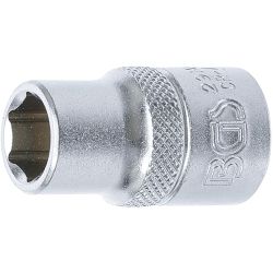 Llave de vaso hexagonal | entrada 12,5 mm (1/2