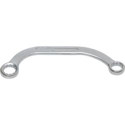 C-Type Double Ring Spanner, 12-point | 14 x 15 mm