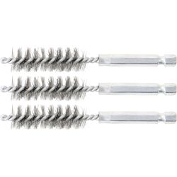 Steel Brush | 14 mm | 6.3 mm (1/4") Drive | 3 pcs.