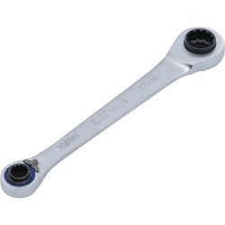Double Ended Ratchet Wrench 