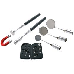 LED magnetic Pick-Up Tool and Inspection Mirror Set