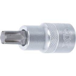 Bit Socket | 12.5 mm (1/2") Drive |Spline (for Ribe) M10