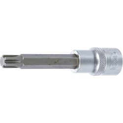 Bit Socket | length 100 mm | 12.5 mm (1/2") Drive | Spline (for RIBE) | M10