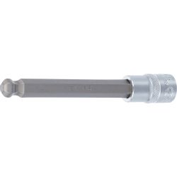 Bit Socket | length 140 mm | 12.5 mm (1/2") Drive | internal Hexagon with Ball Head 12 mm