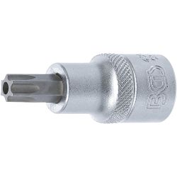 Bit-Einsatz | Antrieb Innenvierkant 12,5 mm (1/2") | T-Profil (für Torx) mit Bohrung T50