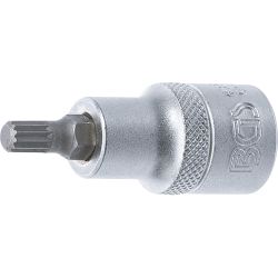 Bit Socket | 12.5 mm (1/2") Drive | Spline (for XZN) M7