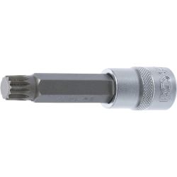 Bit Socket | length 100 mm | 12.5 mm (1/2") Drive | Spline (for XZN) | M14