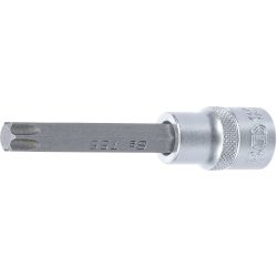 Punta de vaso | longitud 100 mm | entrada 12,5 mm (1/2") | perfil en T (para Torx) T55