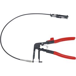 Alicate para abrazaderas de mangueras | con cable Bowden | 630 mm