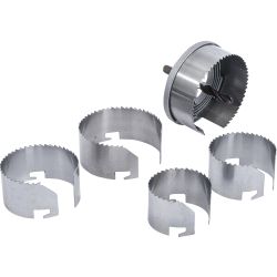 Hole Saw Set | Ø 60 - 95 mm | depth 35 mm | 5 pcs.