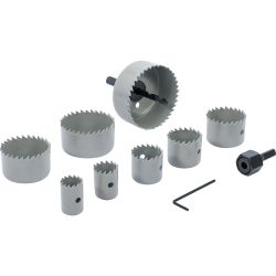 Hole Saw Set | Ø 19 - 64 mm | depth 24 mm | 11 pcs.