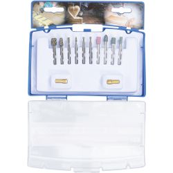 High Precision Drill Accessory Set | 12 pcs.