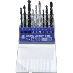 Combination Drill Set | 5 - 8 mm | 9 pcs.