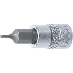 Bit Socket | 6.3 mm (1/4") Drive | internal Hexagon 1.5 mm