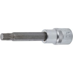 Bit Socket | length 100 mm | 12.5 mm (1/2") Drive | Spline (for XZN) | M9