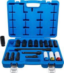 Impact Socket and Protective Impact Socket Set | Hexagon | 12.5 mm (1/2