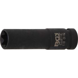 Impact Socket E-Type, deep | 12.5 mm (1/2") Drive | E18