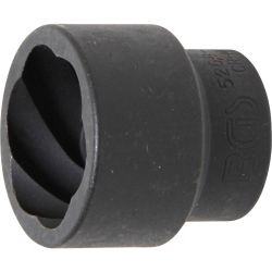 Twist Socket (Spiral Profile) / Screw Extractor | 20 mm (3/4") Drive | 36 mm