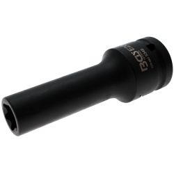 Llave de vaso de impacto E-Torx, larga | entrada 20 mm (3/4