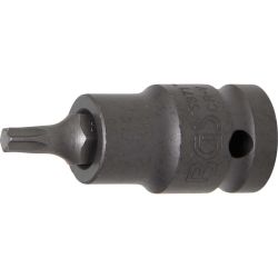 Impact Bit Socket | length 55 mm | 12.5 mm (1/2") Drive | T-Star (for Torx) T30