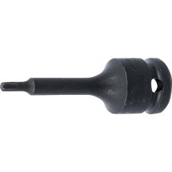 Kraft-Bit-Einsatz | Länge 75 mm | Antrieb Innenvierkant 12,5 mm (1/2") | T-Profil (für Torx) T25