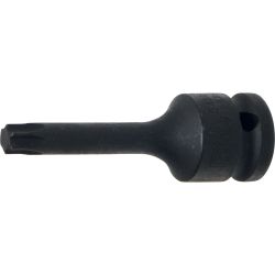 Impact Bit Socket | length 75 mm | 12.5 mm (1/2") Drive | T-Star (for Torx) T50