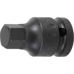 Kraft-Bit-Einsatz | Länge 42 mm | Antrieb Innenvierkant 12,5 mm (1/2") | Innensechskant 14 mm