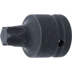 Impact Bit Socket | length 60 mm | 20 mm (3/4") Drive | T-Star (for Torx) T80