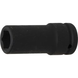 Impact Socket Hexagon, deep | 20 mm (3/4") Drive | 21 mm