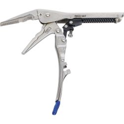 Automatic Locking Long Nose Grip Pliers | 190 mm