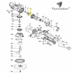 (10) bearing cover