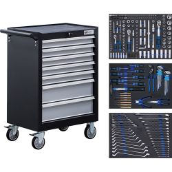 Workshop Trolley | 7 Drawers | with 263 Tools