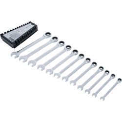 Ratchet Combination Wrench Set | 8 - 19 mm | 12 pcs.