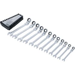 Ratchet Combination Wrench Set | adjustable | 8 - 19 mm | 12 pcs.