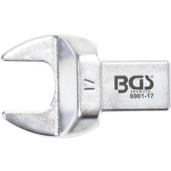 Llave de boca insertable | 17 mm | Sujeción 14 x 18 mm