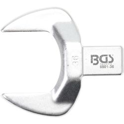 Llave de boca insertable | 36 mm | Sujeción 14 x 18 mm