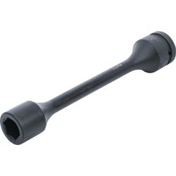 Torsions-Kraft-Steckschlüssel-Einsatz Sechskant | Antrieb Innenvierkant 25 mm (1