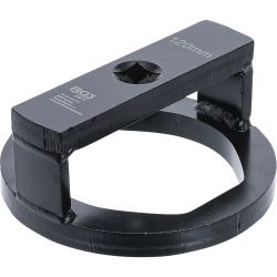 Llave para las tuercas de los ejes / la tapa del eje trasero | para los ejes traseros BPW | 120 mm