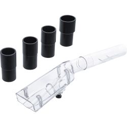 Extractor Attachment for Twister Air Cleaning Gun | small version | with 4 adapters | for BGS 70150