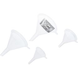 Funnel Set | food safe | Ø 55 - 125 mm | 4 pcs.