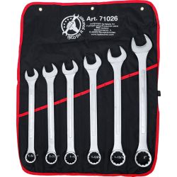 Combination Spanner Set | XXL | Inch Sizes | 1.5/16" - 2" | 6 pcs.