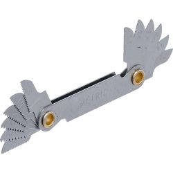 Screwpitch Gauge | 12 Blades | Metric 0.5 - 1.75 mm
