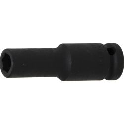 Impact Socket Hexagon, deep | 12.5 mm (1/2") Drive | 11 mm