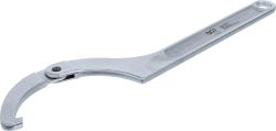 Llave de gancho con mordaza flexible y punta | 120 - 180 mm